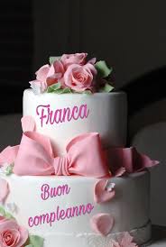 Buon Compleanno Franca Buon Compleanno Compleanno Auguri Di Buon Compleanno