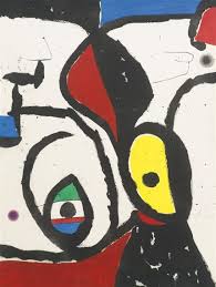 Artwork By Joan Miro La Pierre Philosophale D 767 Made Of Etching And Aquatint Printed In Colors