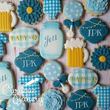 A Baby Q To Welcome Baby Jett Decoratedcookies Customcookies Houston Texas Baby Babycookies Babyshow Baby Q Shower Beer Baby Shower Baby Shower Cookies