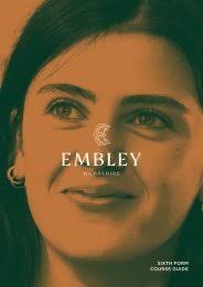 Embley Sixth Form Prospectus