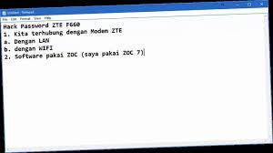 Zte ips zte usernames/passwords zte manuals. Hack Password Wifi Zte F660