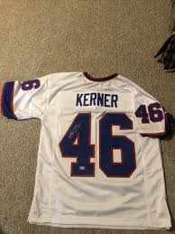BUFFALO BILLS- MARLON KERNER SIGNED AUTOGRAPH JERSEY TRISTAR COA MAFIA