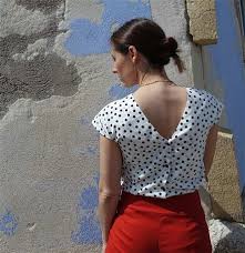 Patron De Robe Leaf Maison Fauve