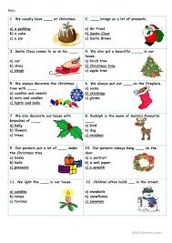 Here is some santa trivia that you can share with your family and friends who love. Christmas Vocabulary Quiz English Esl Worksheets For Distance Learning And Physical Classrooms