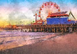 5 out of 5 stars. Santa Monica Pier Digital Art By Flo Karp