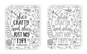The designs are incredibly creative with some following absurdist or surrealist styles. Coloring Song Lyric Posters Damask Love