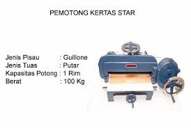 Pada alat pemotong kertas jenis slide, pisau yang tersedia memiliki lebih banyak varian. Facebook