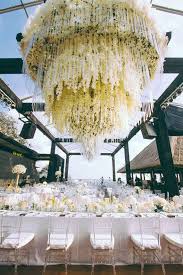 Spectacular winter wonderland wedding day at the great hall at mains videography: Floral Lines Luxury Wedding Decor Bali Luxury Weddings Reception Wedding Reception Decorations Luxury Wedding Decor