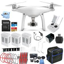 Dji phantom 4 immaculate condition. Dji Phantom 4 Drone W 4k Camera Mega 3 Battery Everything You Need Bundle New Price Rtytvvvfd4