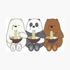 I write modern fantasy, swords & sorcery style fantasy, sci fi, and even now and. We Bare Bears Baren Wie Wir Fan Art Redbubble