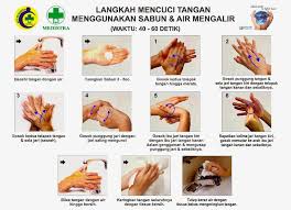Dilakukan dengan menggosokkan tangan menggunakan cairan antiseptik (handrub) atau dengan air mengalir dan sabun 3. 7 Langkah Cara Mencuci Tangan Yang Benar Menurut Who Pdf Download Gratis