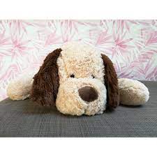 Kuscheltiere für hunde müssen eine gewisse stabilität aufweisen. Bear Toys Pluschhund Pluschtier Hund Stofftier Kuscheltier Beige Braun Super Weich 53cm Xl