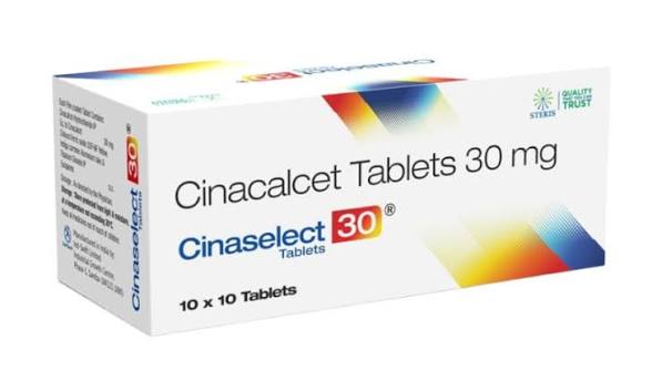 Cinacalcet 30mg -Steris Healthcare Pvt Ltd, Mumbai