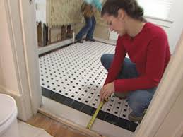 Such a design creates the impression of an attractive tile rug. How To Install A Mosaic Tile Floor How Tos Diy