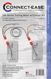 Motor vehicle maintenance & repair stack exchange is a question and answer site for mechanics and diy enthusiast owners of cars, trucks, and thank you, i found a solution to my dilemma they have diagrams on their site also i have a response below explaining more yandina.com/troll24info.htm. 24 Volt Trolling Motor Connection 5 Extension For Separated Battery Compartments Rce24vb5chk Connect Ease Connect All Your Marine Equipment With Ease