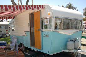 Vintage Trailer Awnings From Oldtrailer Com Vintage Camper Remodel Vintage Travel Trailers Vintage Caravan Interiors