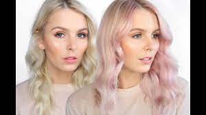 L'oréal colorista spray hair colour grey, blue, pink, lavender one day washout. Diy Pink Hair Using L Oreal Colorista Rachael Brook Youtube