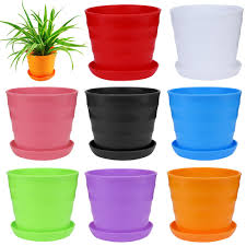 Gravel in pots and containers. Home Garden Plant Pot With Drainage Holes Matching Saucer Plastic Flower Pots Succulent Flowerpot Home Office Decor Flowerpot Flower Pots Planters Aliexpress