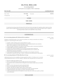 Certified public accountant (cpa) with 4+ years of experience in public accounting and financial auditing. Accounting Assistant Resume Writing Guide 12 Examples Pdf
