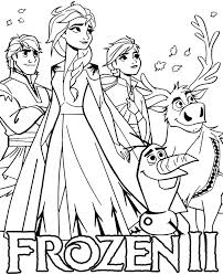 Have fun coloring your favorite frozen characters and frozen movie scenes like elsa, anna, sven, olaf, kristoff, marshmallow, frozen monster, elsa dress, elsa coronation, elsa anna love, frozen portrait, and many more. Fee Frozen 2 Coloring Page Topcoloringpages Net