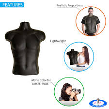 Maybe you would like to learn more about one of these? Buy Male Mannequin Torso Hollow Back Body T Shirt Display For Hanging By Ez Mannequins For Craft Shows Photos Easy To Use And Store For S M Sizes Online In Indonesia B07rk72zj7
