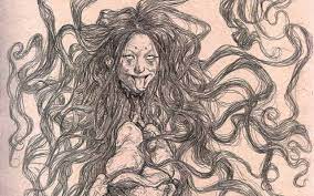 Its name comes from the word tanggal meaning to remove or take off, because its form is that of a floating disembodied woman's head with its trailing organs still attached. Malicious Myths The Penanggalan In The Dark Air