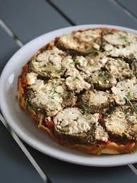 Tatin D Aubergines Et De Poivrons Au Chevre Frais Recette Recettes De Cuisine Recette Aubergine