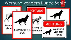 Schilder bilder cliparts gifs illustrationen grafiken. Warnung Vor Dem Hunde Schild Zum Ausdrucken Pdf Word