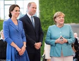 Her mother had also served as a member of the 'social democratic party' of germany. The Couple Visiting Berlin Germany Seen Here With Chancellor Angela Merkel Duchess Kate Kate Middleton Style Duchess Catherine