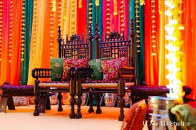 Photo Mehndi Party Desi Wedding Decor Pakistani Mehndi Decor Mehndi Party