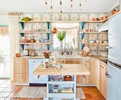 See Inside This Adorable Cozy Practically Perfect Cottage In 2020 Cool Kitchens Modern Home Furniture Living Room Kitchen