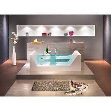 Die größte badewanne hat eine größe von 200x140cm und bietet selbst zwei sehr groß gewachsenen menschen eine angenehme liegeposition. Ottofond Freistehende Badewanne Pure 181 Cm Weiss Kaufen Bei Obi