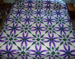 Amish Wedding Star Quilt Amish Double Wedding Ring Pattern Variation Double Wedding Ring Quilt Wedding Quilt Wedding Ring Quilt