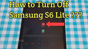 Maybe you would like to learn more about one of these? How To Turn Off Samsung Galaxy Tab S6 Lite Youtube