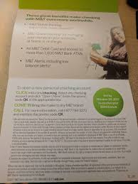 Contact td bank customer service. M T Bank 200 Dollar Bonus 100 Dd Code Qk Churning