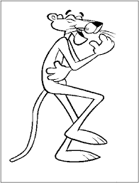 We determined that these pictures can also depict a pink panther. Free Printable Pink Panther Coloring Pages For Kids Kid Coloring Page Cartoon Coloring Pages Pink Panthers
