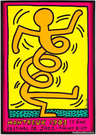 Montreux jazz festival is more than a festival. Poster De Keith Haring Montreux 1983 Jazz Fe Verkauft Durch Direktverkauf 167478817