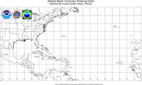 Hurricane Tracking Chart Atlantic Map Atlantic Ocean Mappery