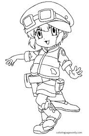 The spinning top is a rage among youngsters who swear by the toy. Beyblade Mechanic Maru 40 Coloring Pages Beyblade Coloring Pages Coloring Pages For Kids And Adults