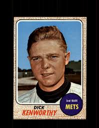 1968 DICK KENWORTHY TOPPS #63 METS *R4007