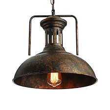 Discover over 198 of our best selection of 1 on aliexpress.com. Kwoking Lighting Industrial Barn Pendant Light Vintage Pendant Lamp Hanging Lights Ceiling Lamp Chandelier With Dome Shade In Rust Finish Wantitall
