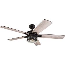 Buy products such as better homes & gardens 52 white 3 light ceiling fan with 5 blades and reversible airflow at walmart and save. Honeywell Bontera Ceiling Fan Matte Black Finish 52 Inch 50690 Honeywell Store