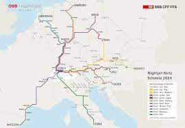 nightjet network adds more swiss sleepers route map travel enthusiasts sleeper