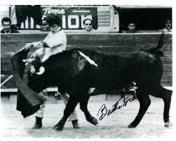 Bette Ford Signed 8x10 Bullfighter Bullfighting Photo W/ Hologram Coa