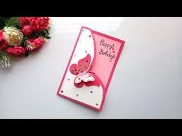 Make one of the best handmade birthday card ideas for boyfriend which is envelope diy birthday card for boyfriend that is purely handmade. Beautiful Handmade Birthday Card Idea Diy Greeting Cards For Birthday