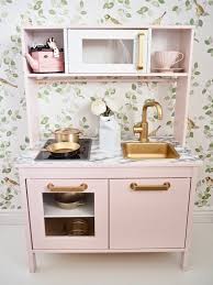 Ikea Duktig Play Kitchen Makeover Dainty Dress Diaries Kitchen Diy Makeover Ikea Kids Kitchen Ikea Kitchen