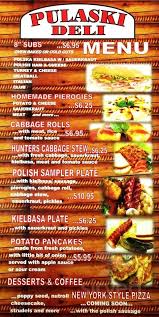 For years maione's has been serving the best pizza and italian dishes to the fairfield area. Pulaski Deli Menu In Myrtle Beach South Carolina Usa