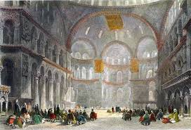 Gravur Painting Ottoman Empire 11th Century