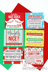 Most of these clues were created for me, so some might be a little tough for kids. Christmas Scavenger Hunt The Dating Divas