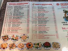 Best dining in anderson, south carolina: Online Menu Of Empire Restaurant Anderson South Carolina 29621 Zmenu